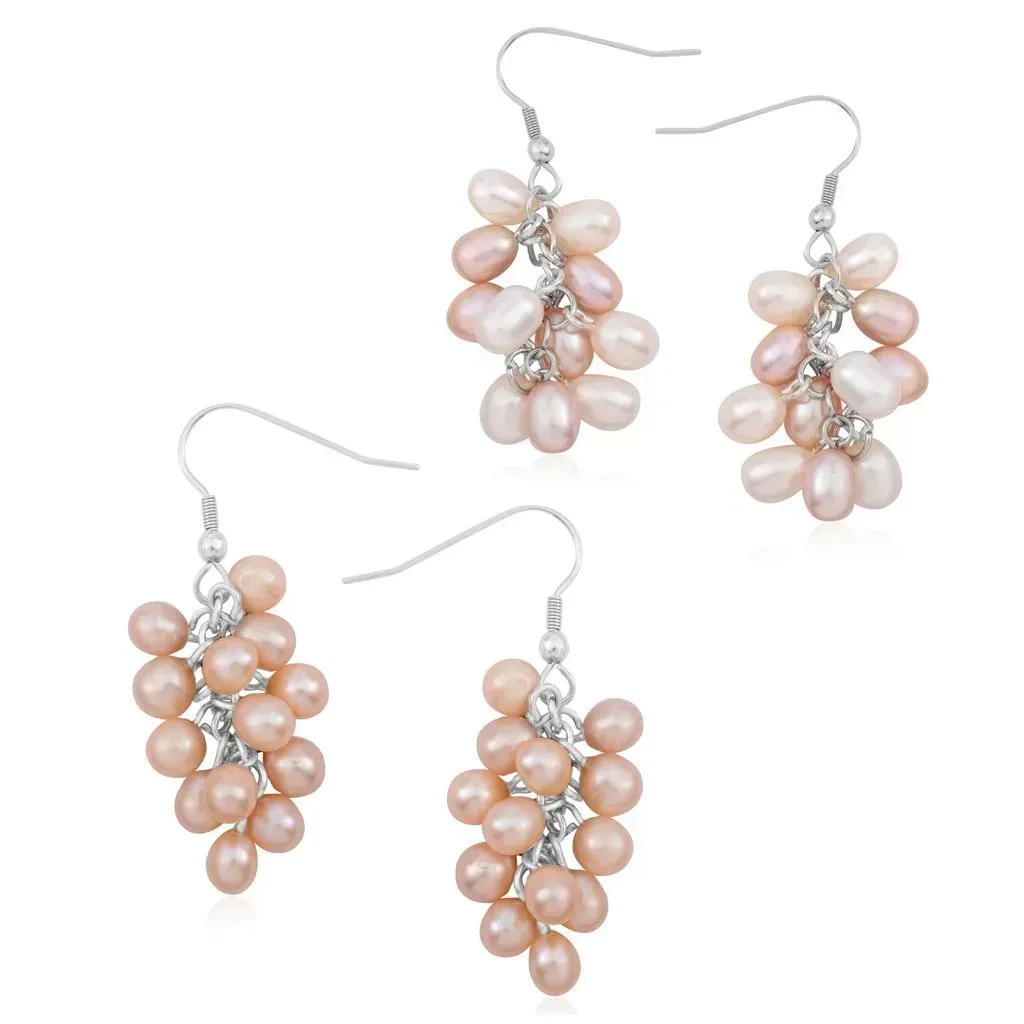 Pearl dangle earring