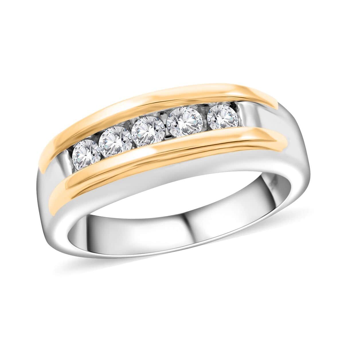 10K White Gold Diamond G-H Men's Ring 6.70 Grams 0.50 ctw.jpg