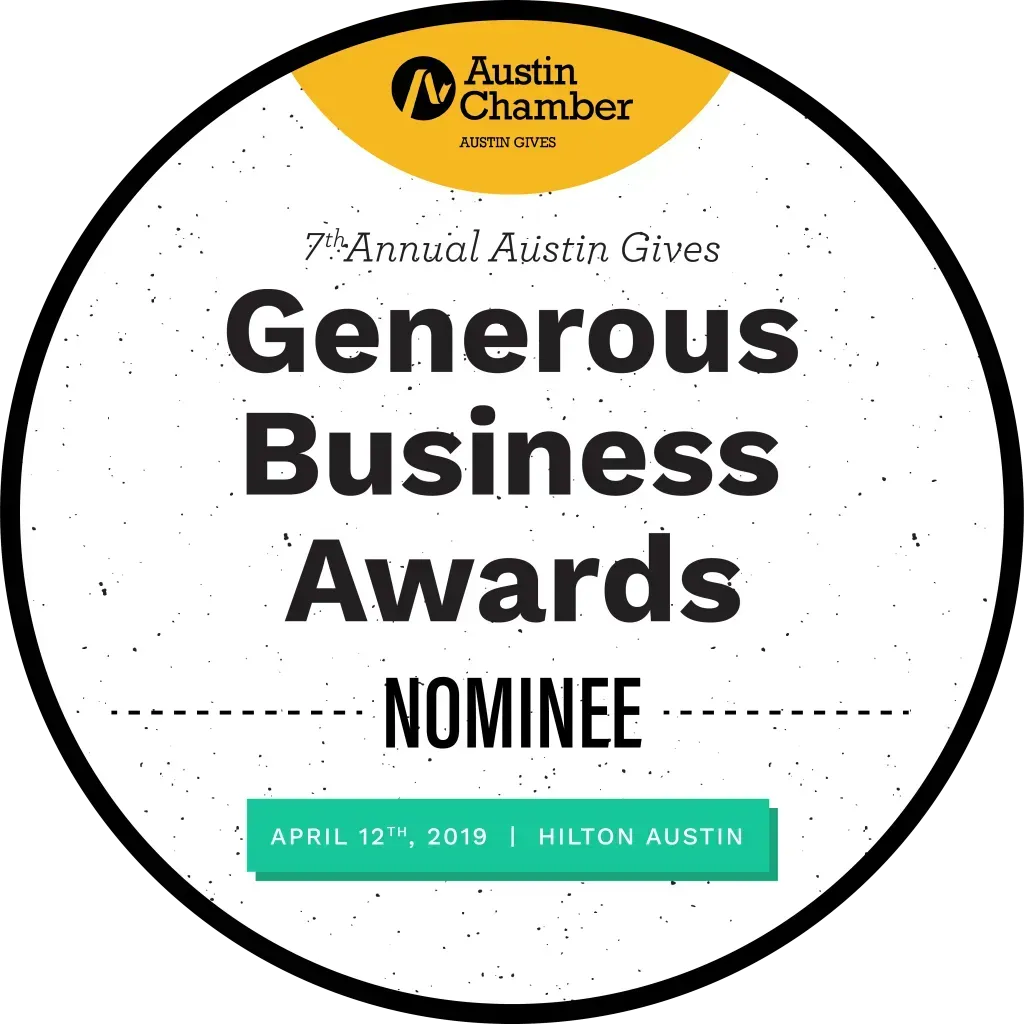 Shop LC nominated for the Austin Gives Generous Business Awards. 