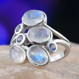 Iridescent stones are one of the most popular gemstone trends for 2017.