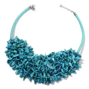Shell bib beaded necklaces