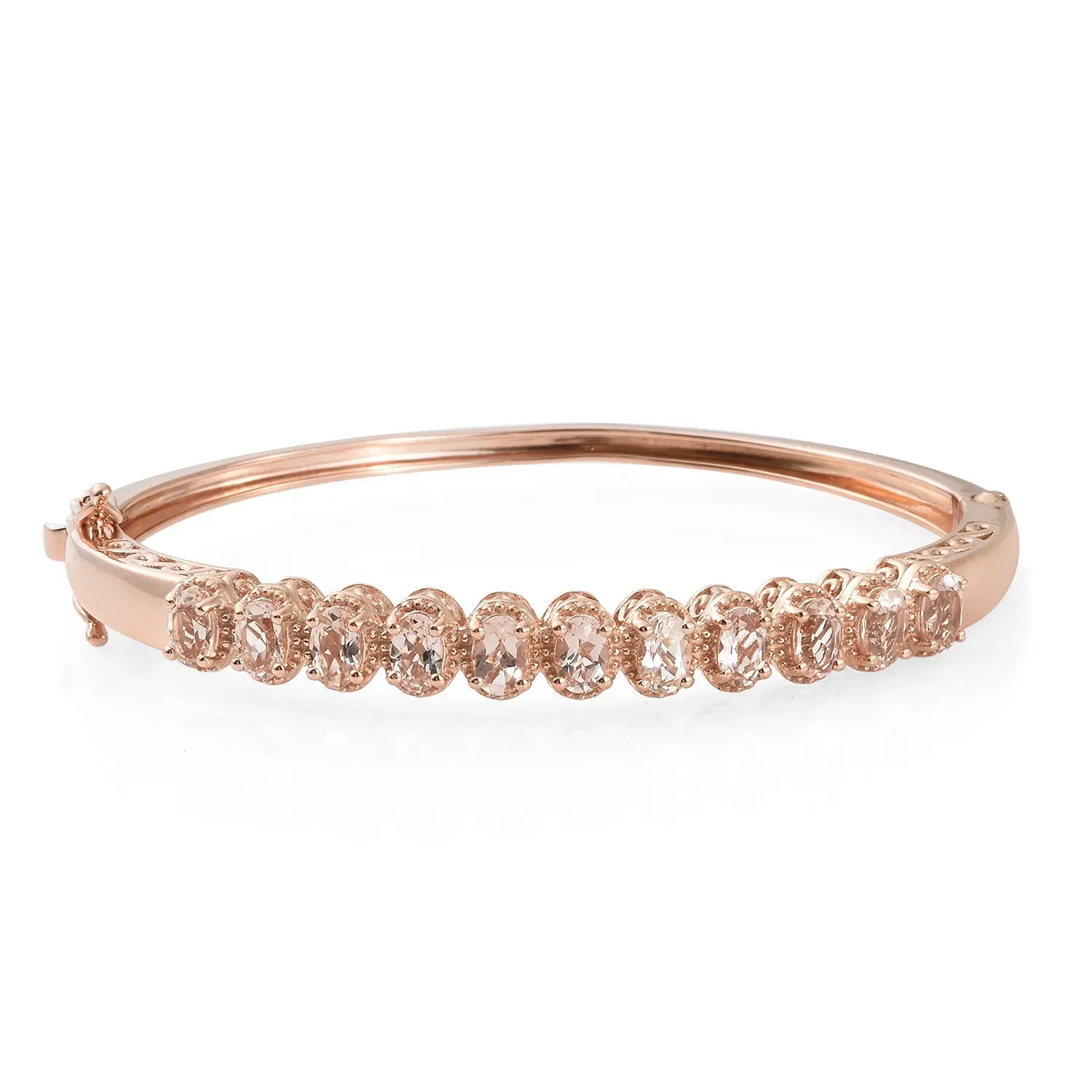 Rose gold bangle