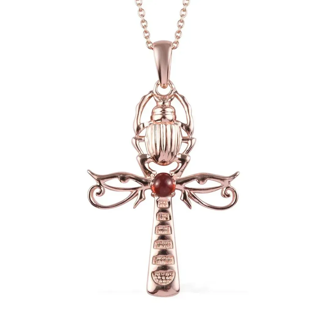 Egyptian cross necklace. 