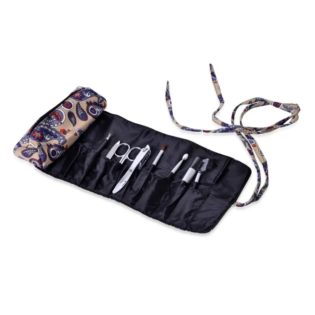 Foldable makeup tool kit