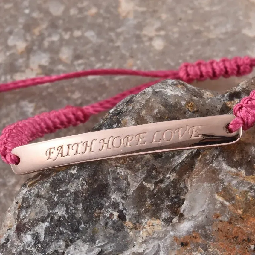 Faith Hope Love bracelet