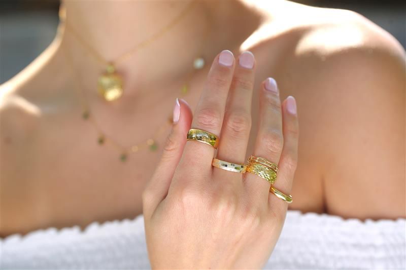 Gold Jewelry Set
