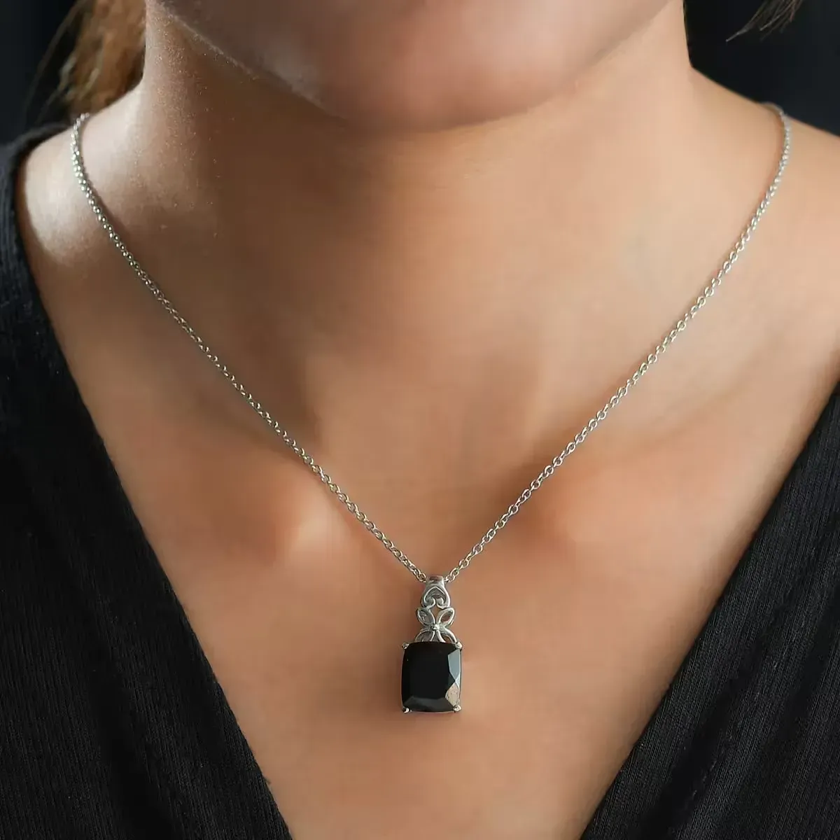 Samhain symbolism pendant black tourmaline