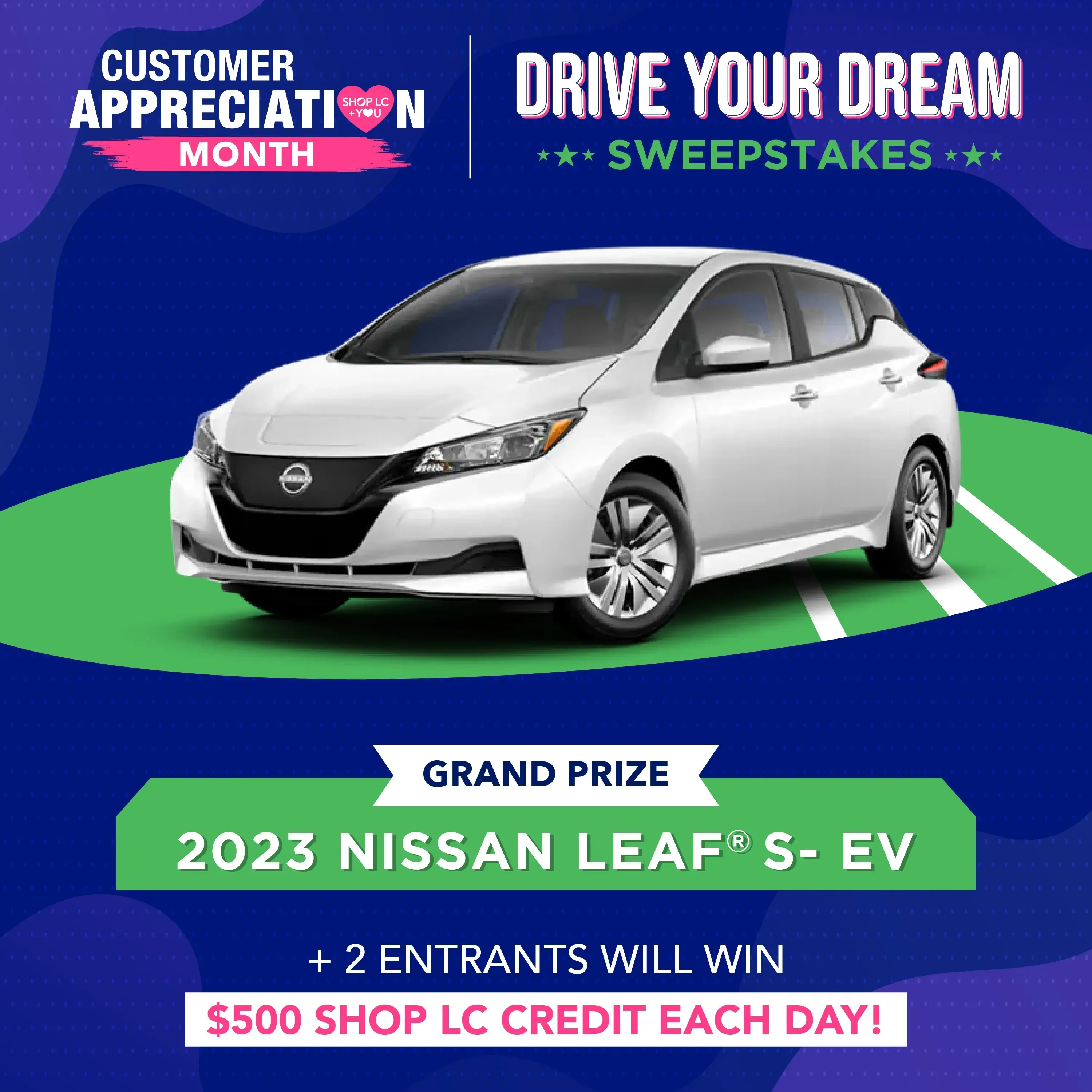 Car lister sweepstakes details. 