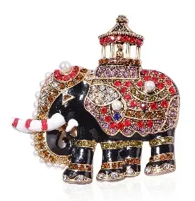 Elephant Brooch