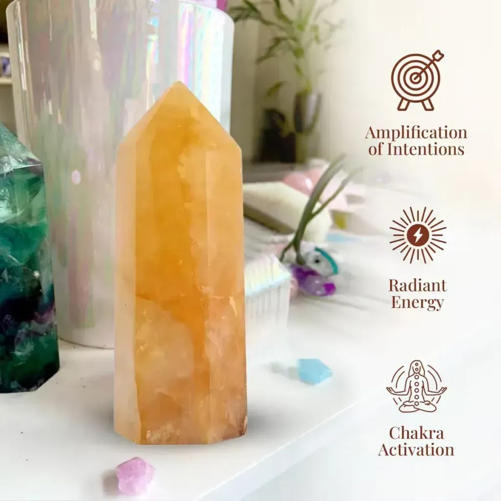 Golden Healing Quartz Point