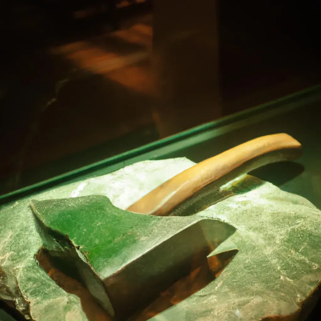 Irish marble historical tool