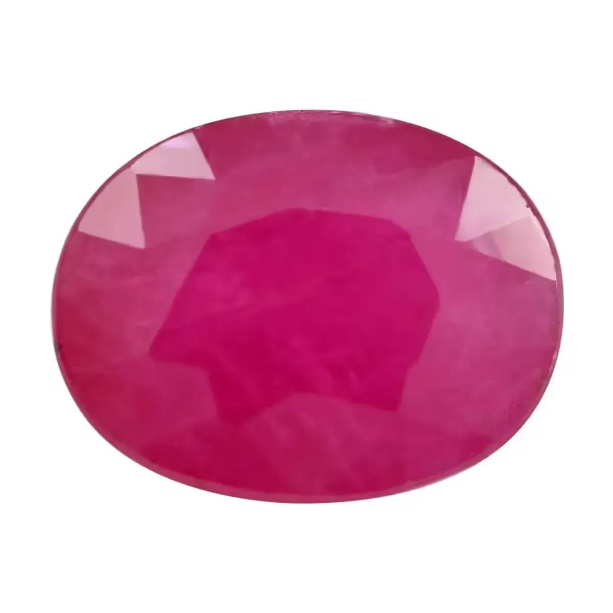 Loose ruby gemstone