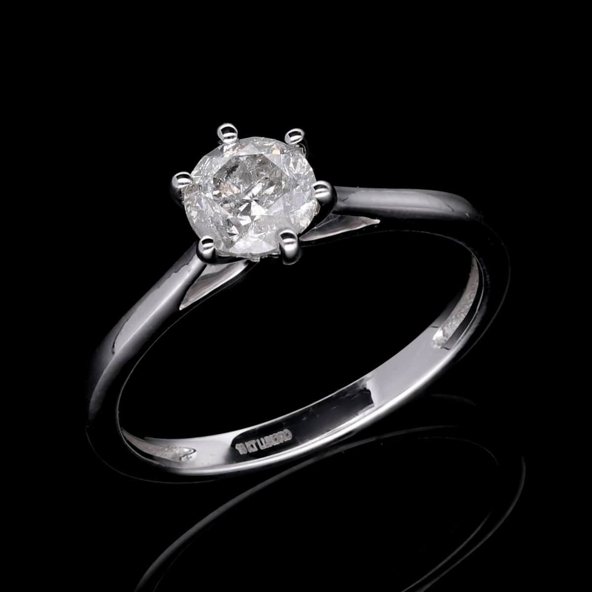 Luxoro 10K White Gold G-H I3 Diamond Solitaire Ring 0.90 ctw.jpg
