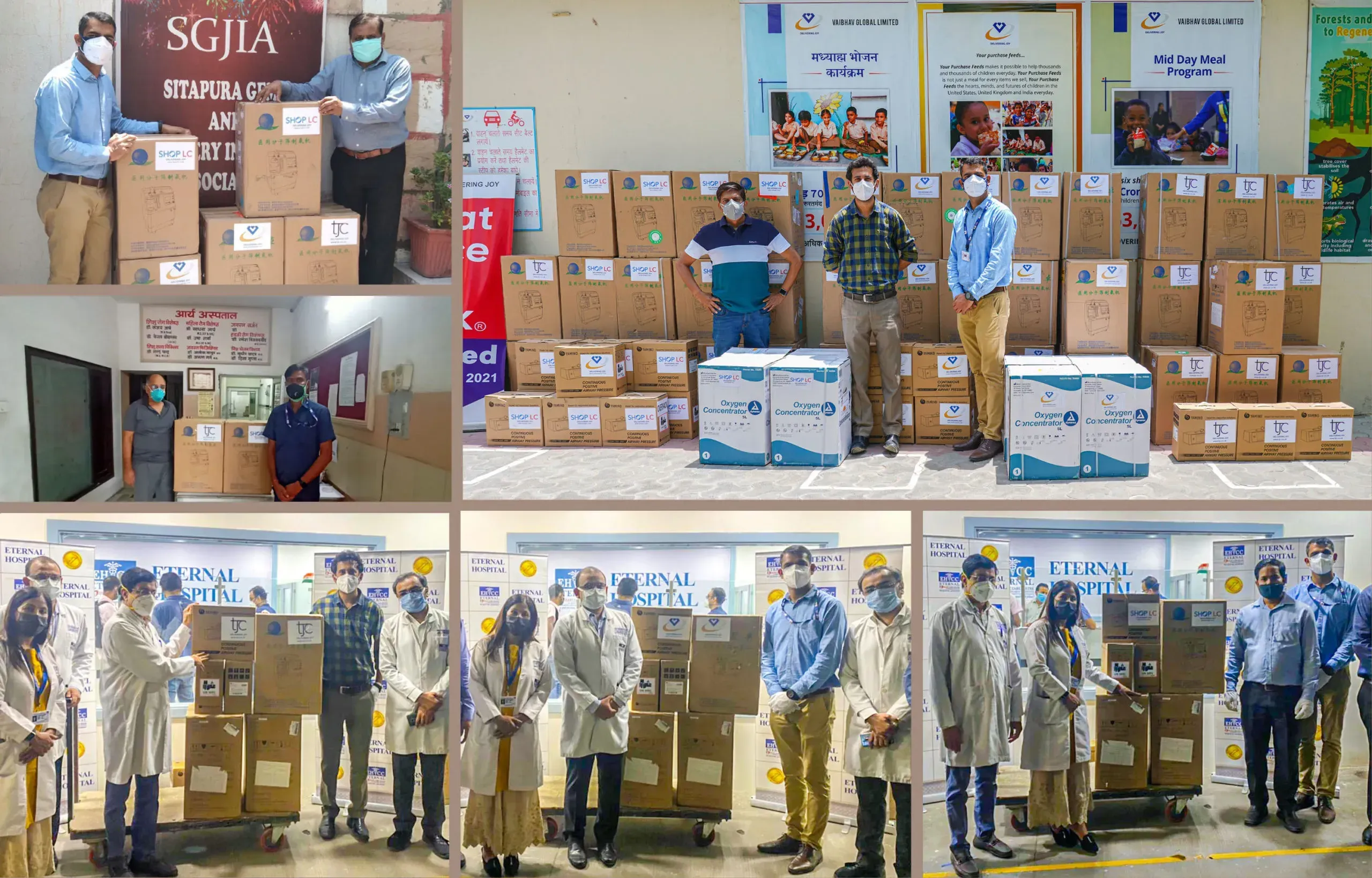 Shop LC Helps Provide Relief to India During Pandemic