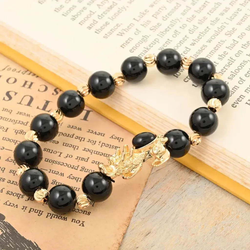 Black Obsidian Meaning & Feng Shui Black Obsidian Bracelet 