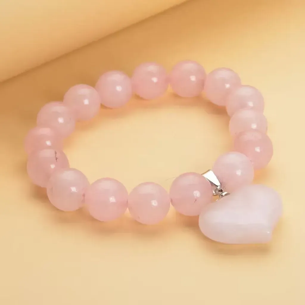 Rose Quartz Power Bracelet for Love