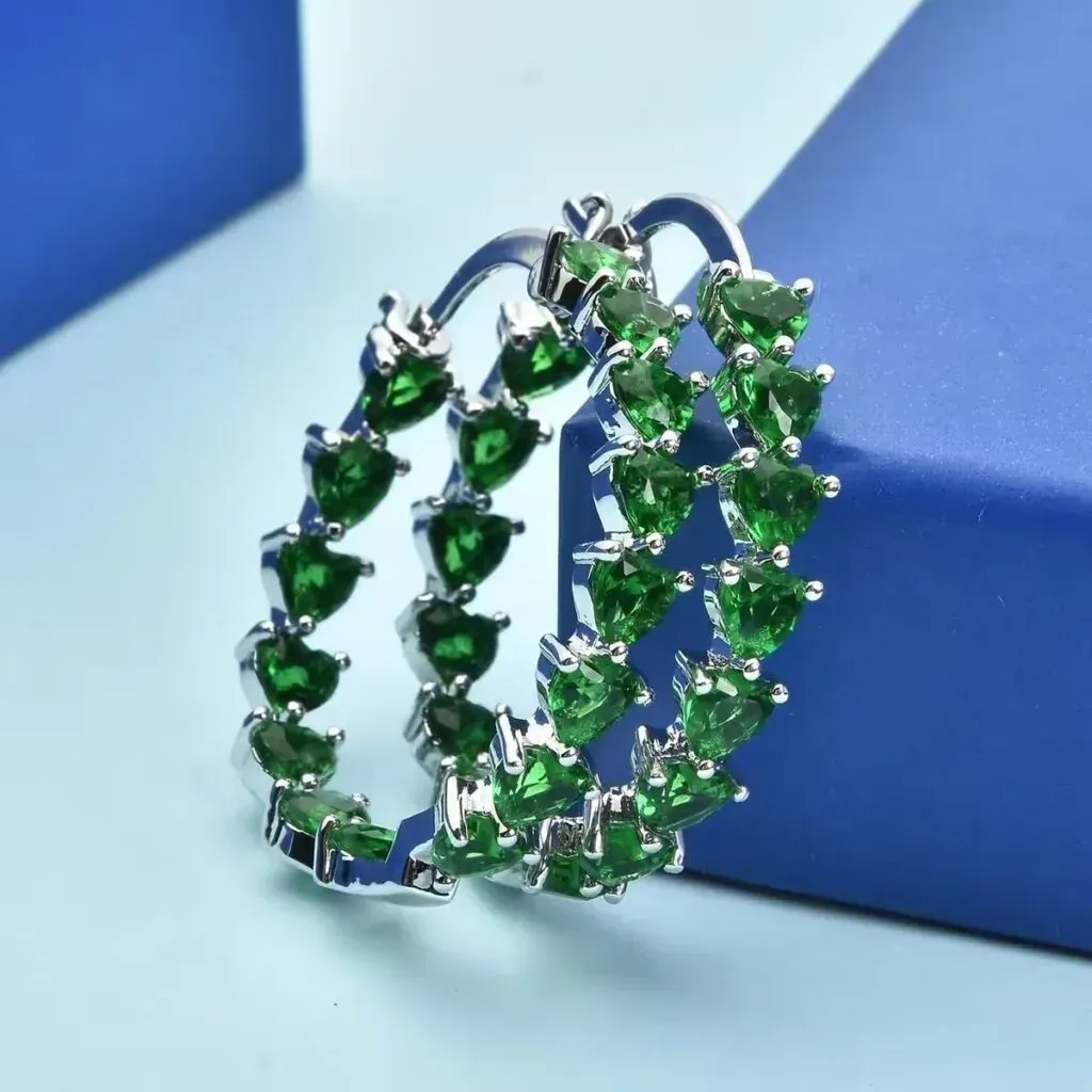 Vintage earrings hoops