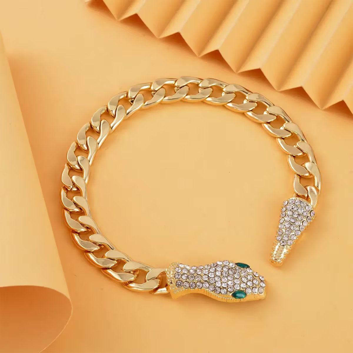Snake Bracelet in Gold