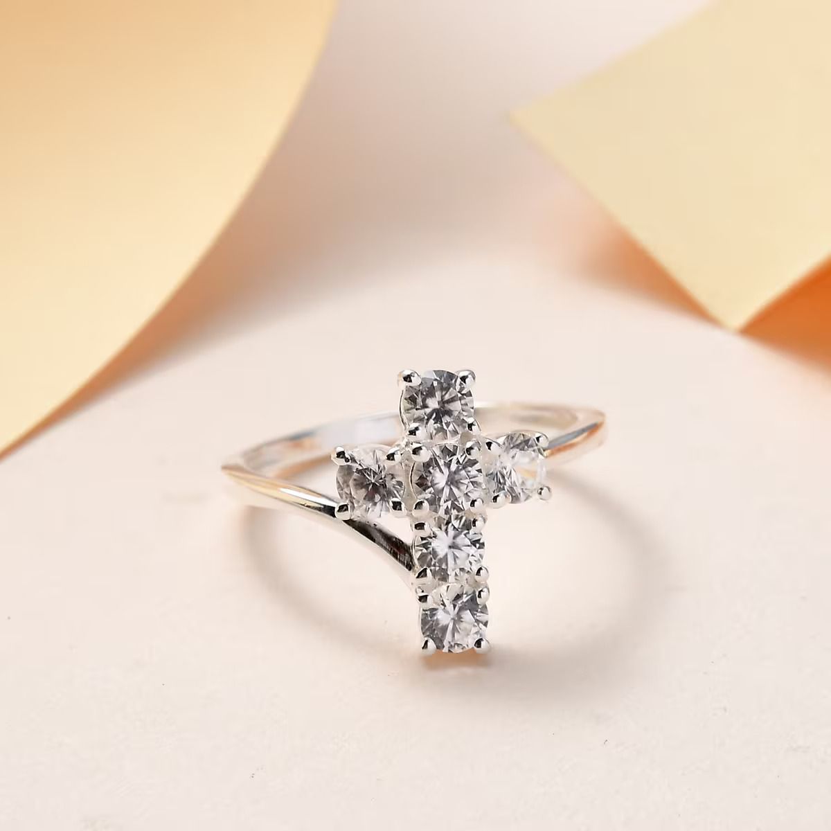 Dainty ring for graduation gift Cross Ring Bible Jewelry Ideas