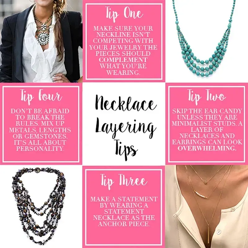 Necklace diagram layering tips.