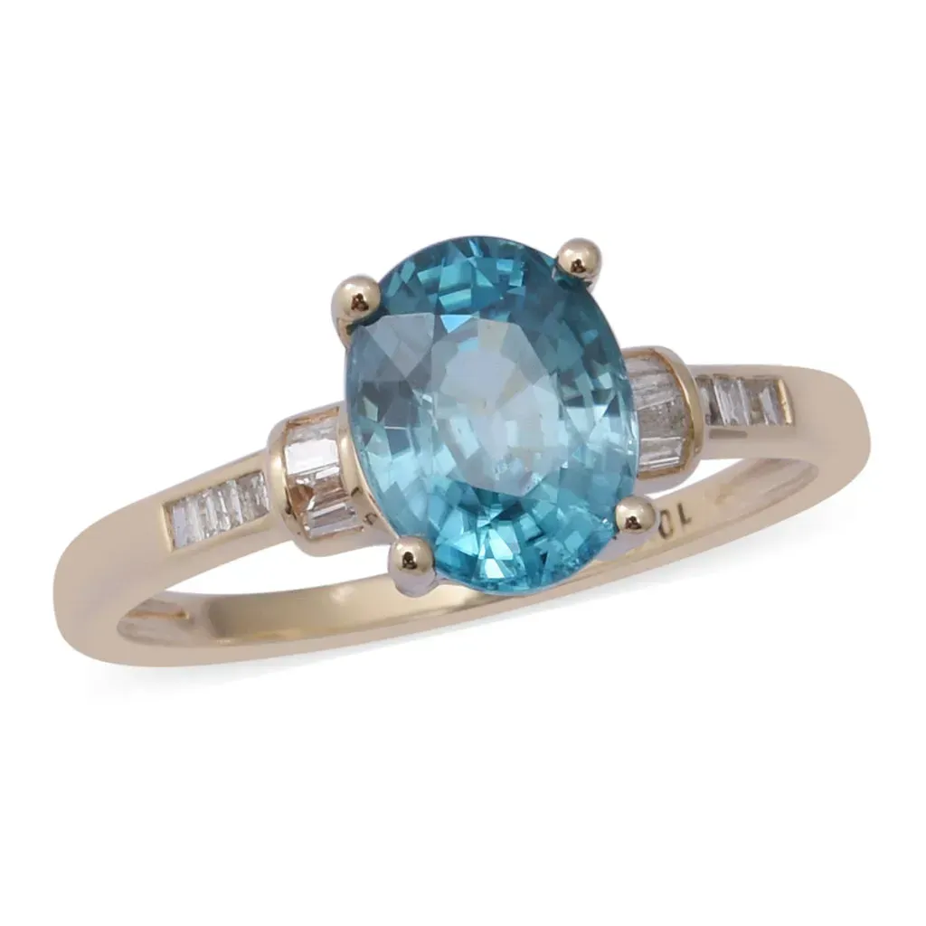 BLUE ZIRCON RINGS: A SPARKLE TO BEHOLD FOREVER