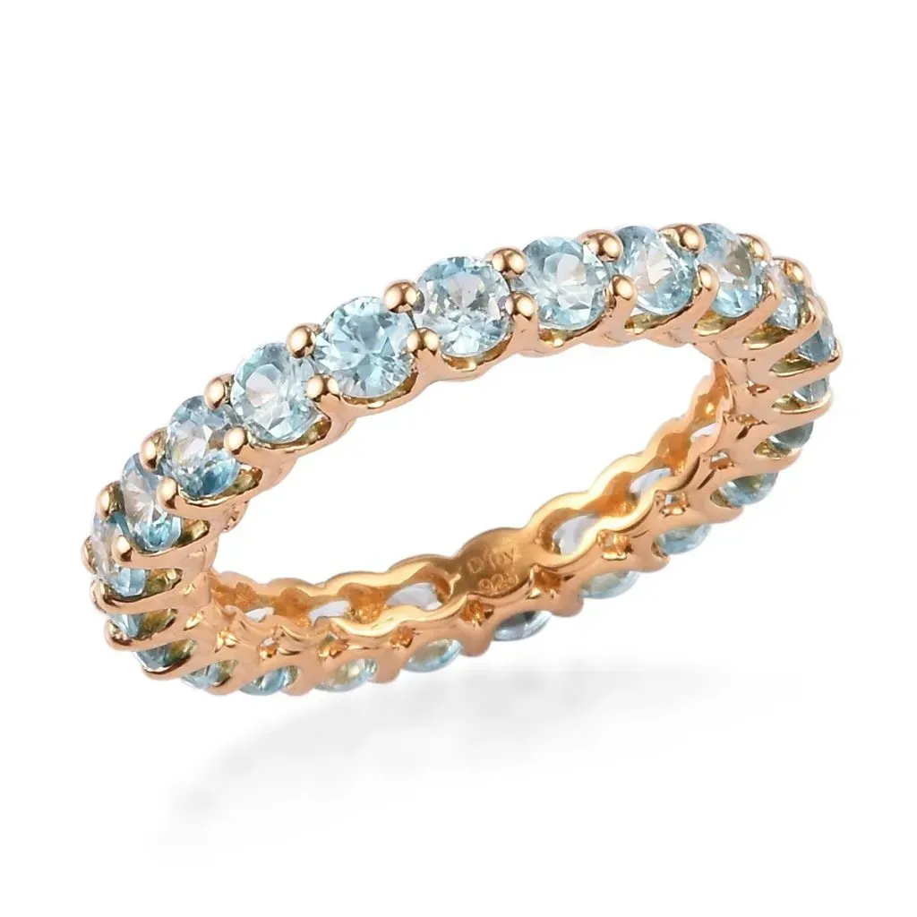 BLUE ZIRCON RINGS: A SPARKLE TO BEHOLD FOREVER