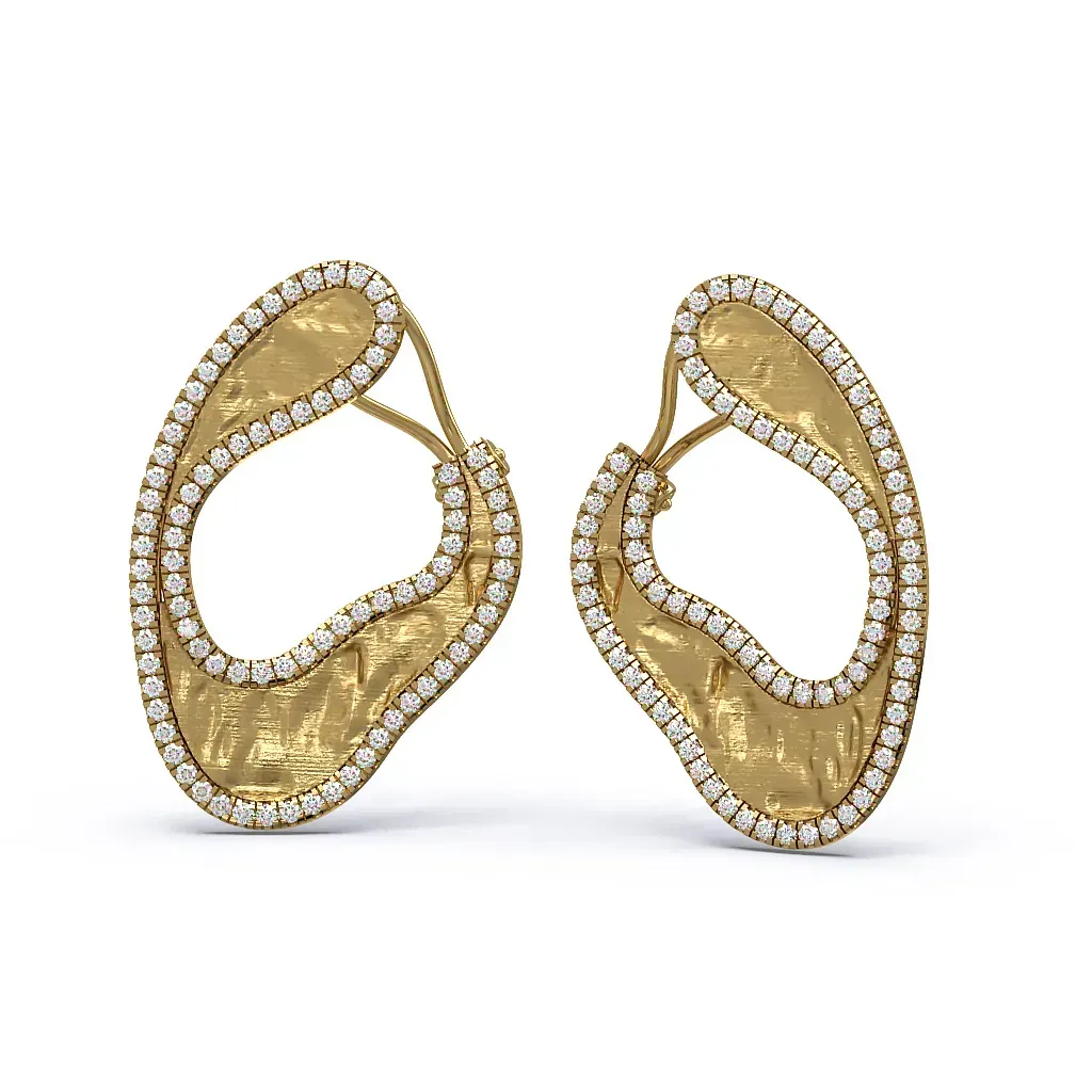 Clarte Sable Collection Earrings.