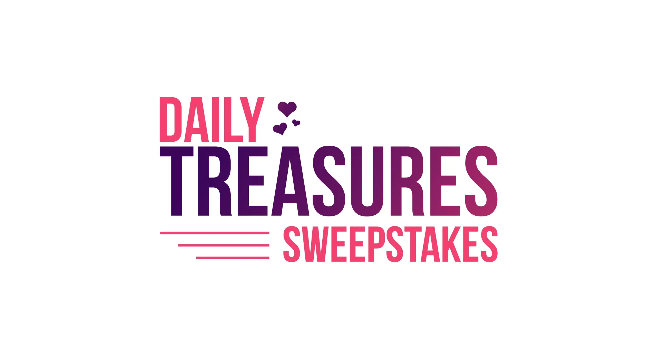 Daily Treasures Sweepstakes logo.