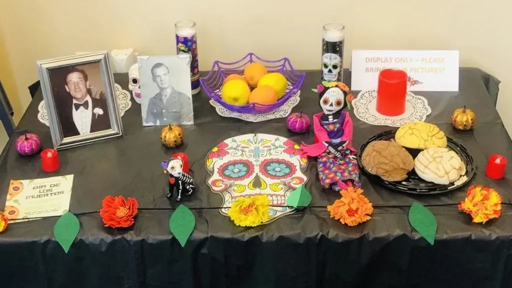 Dia de los Muertos altar from Shop LC.