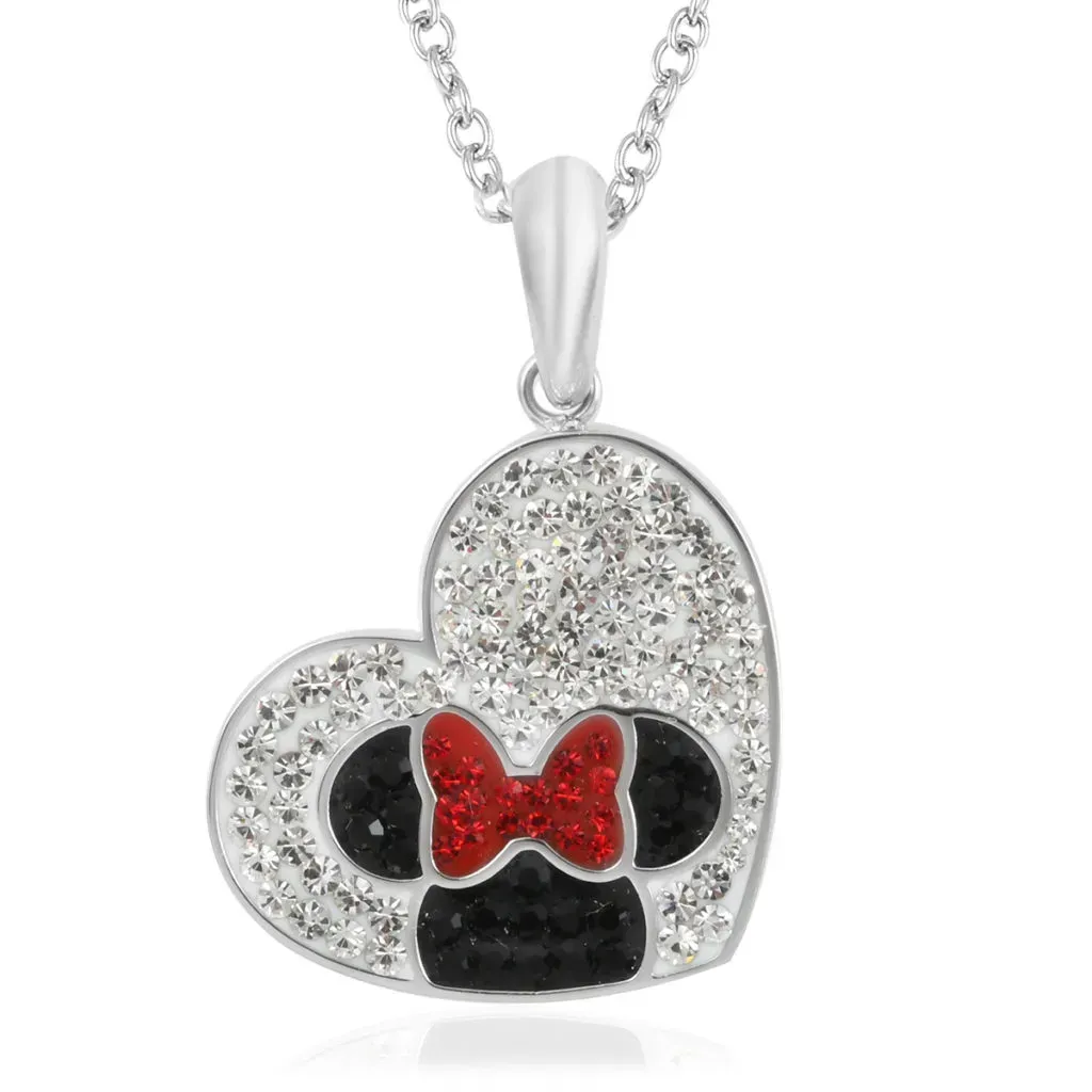 Disney Minnie Mouse heart pendant. 