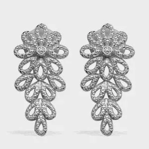 Bold statement earrings.