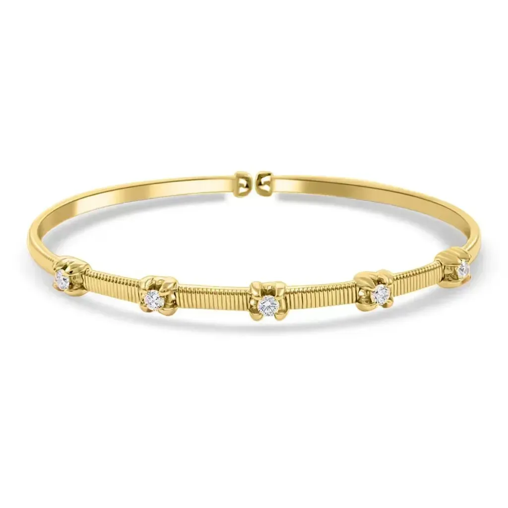 gold diamond bangle bracelets
