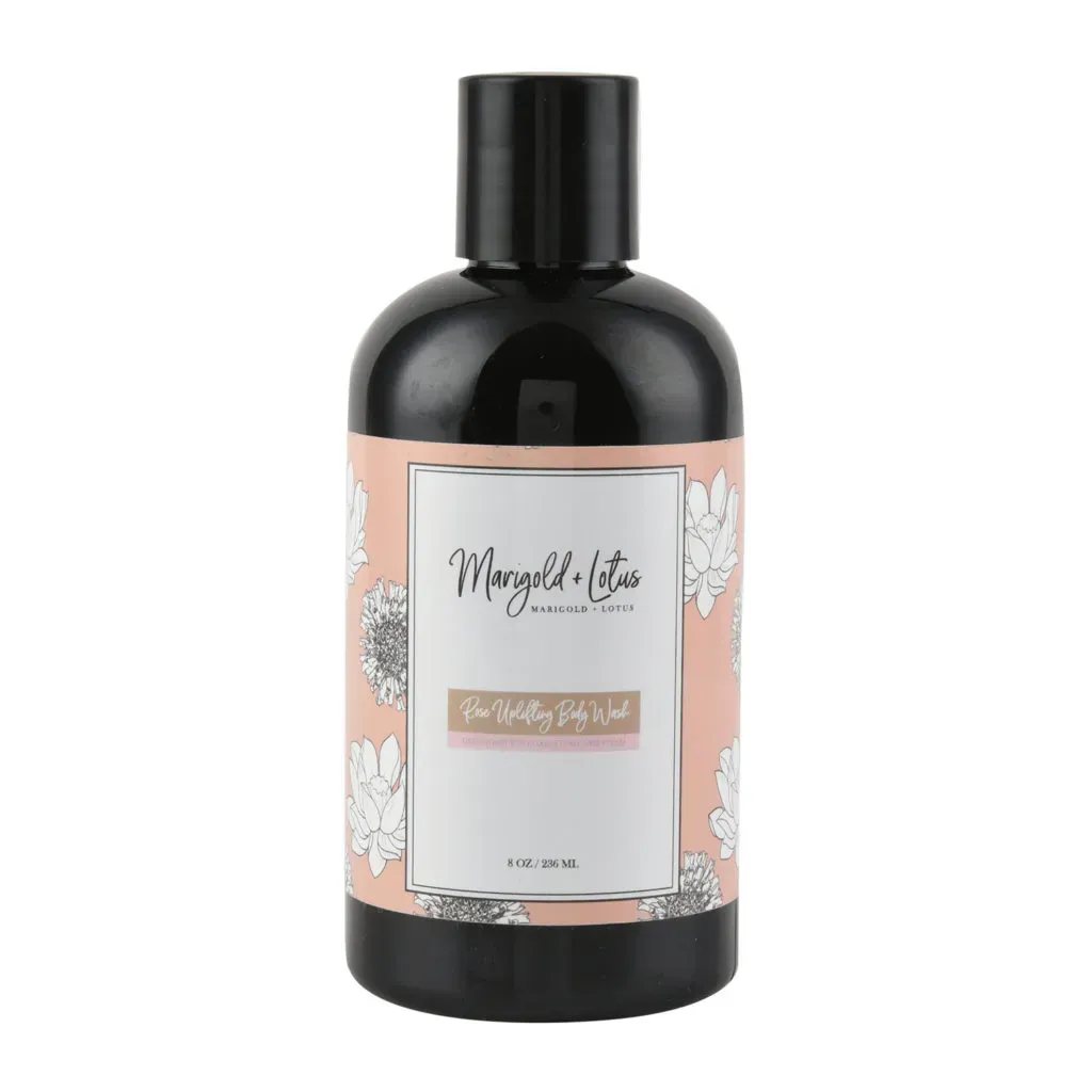 MARIGOLD + LOTUS Rose Body Wash 8oz