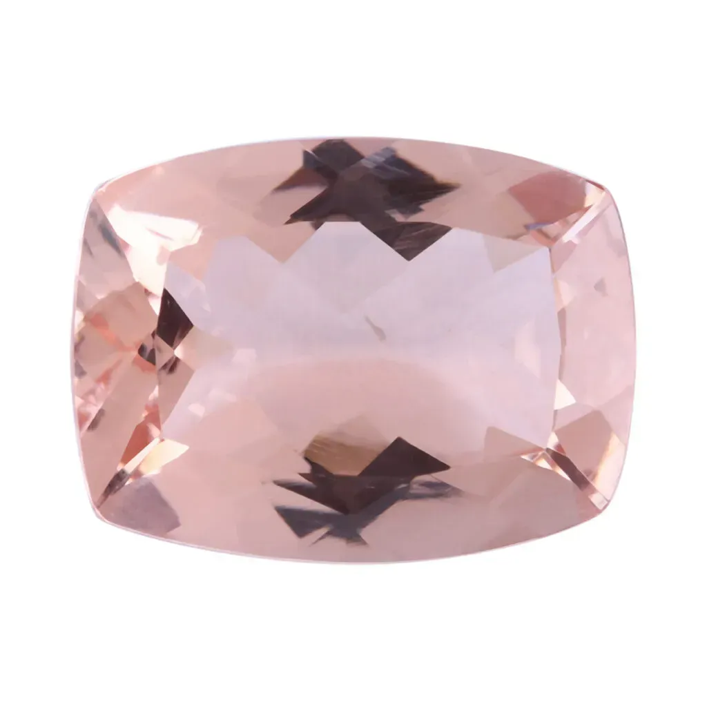 Certified and Appraised AAAA Marropino Morganite (Cush Free Size) 7.50 ctw