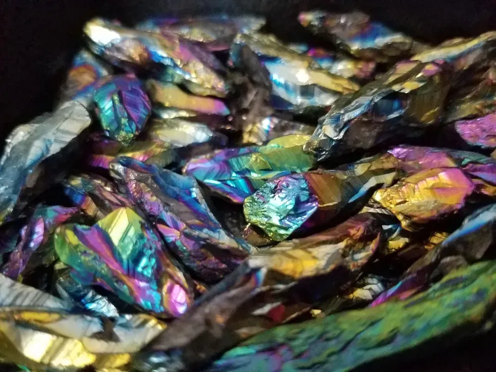 Peacock Aura Crystal