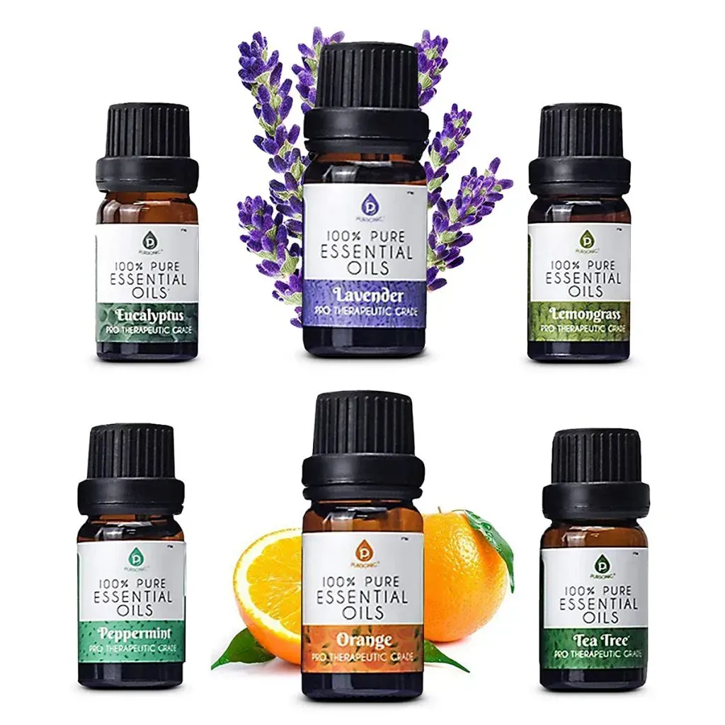 Pursonic Pure Natural Aromatherapy Essential Oils