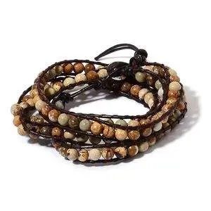 Versatile, beaded wrap jewelry.