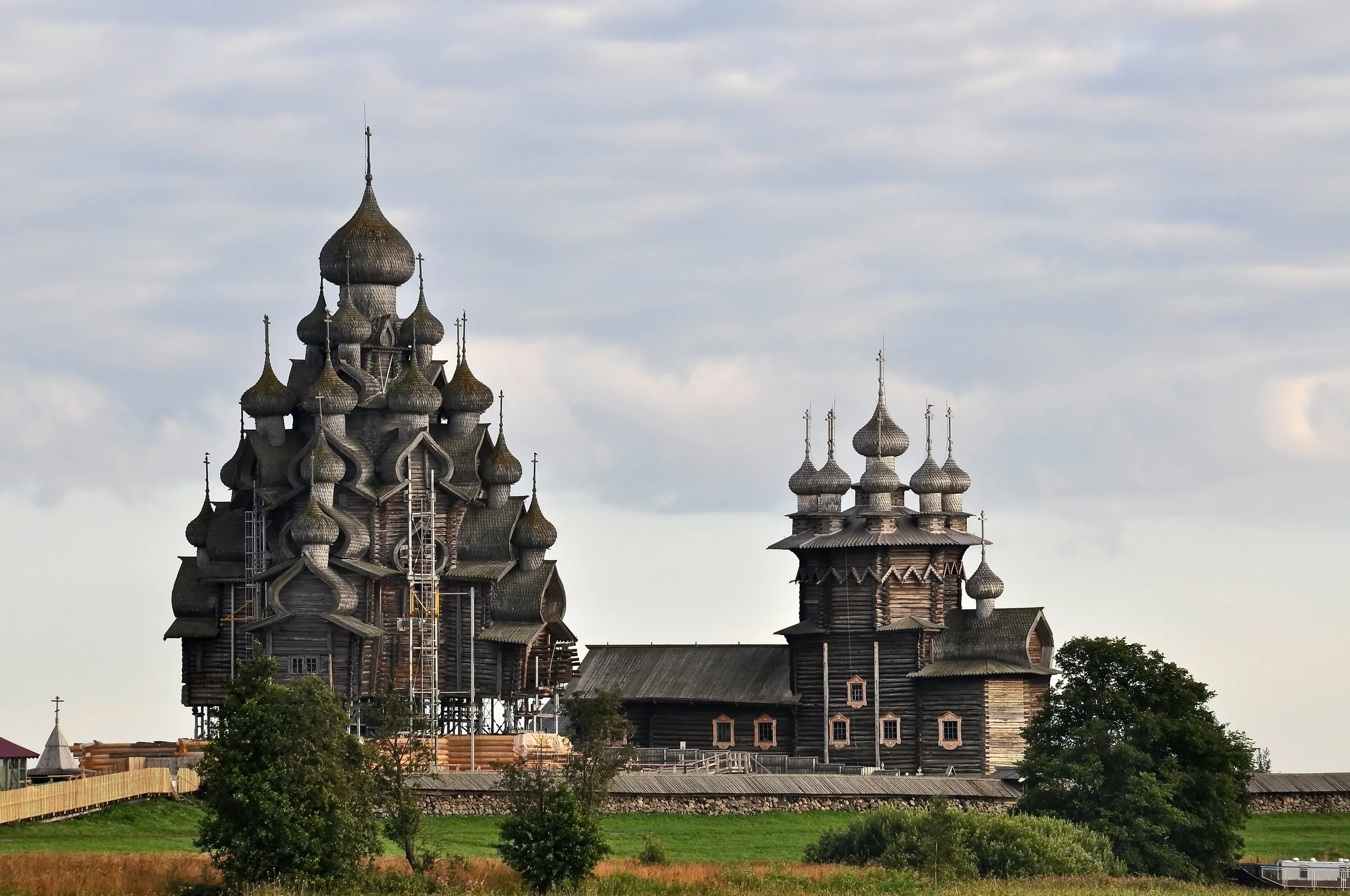 Karelian wooden architecture.