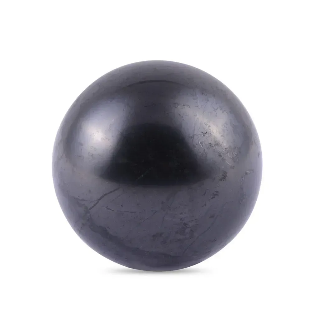 Shungite sphere. 
