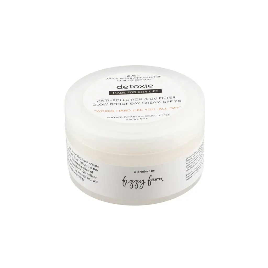 Anti-Pollution & UV Filter, Glow Boost Day Cream SPF 25 - 50 gms