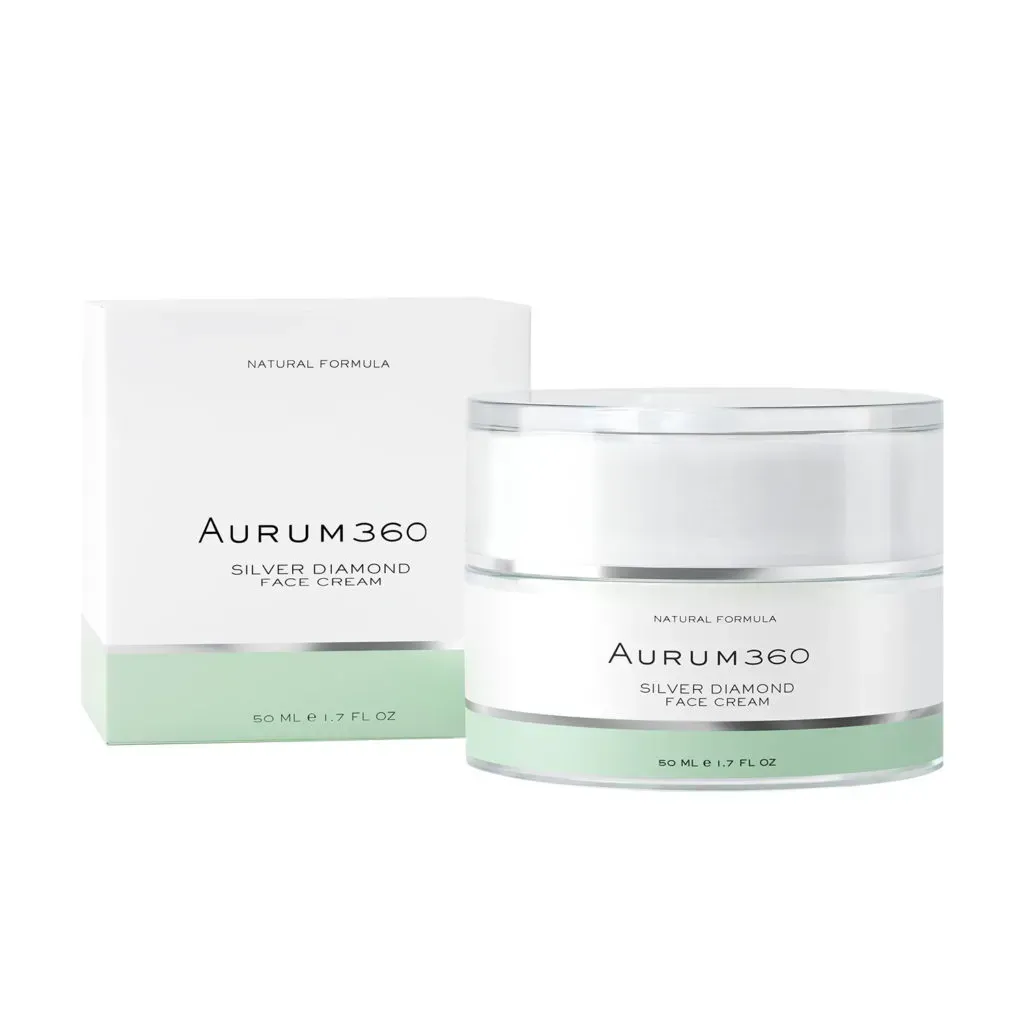 Aurum360 Silver Diamond Face Cream 1.7oz