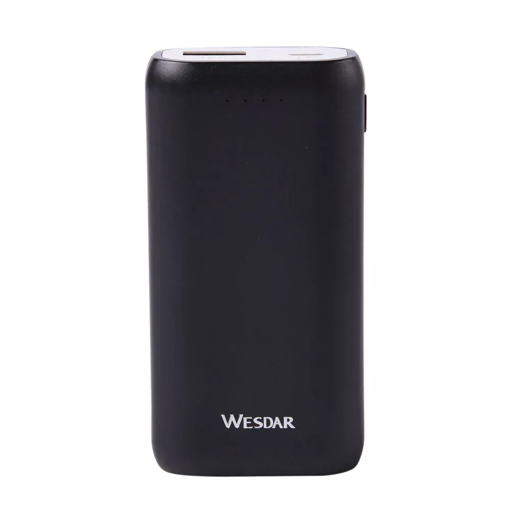 WESDAR Black Hand Carry 5000mAh Power Bank