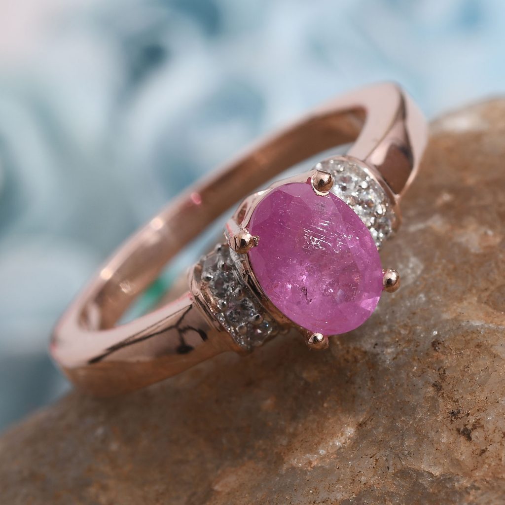 hot pink sapphire