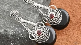 Sajen Silver Earrings Bali