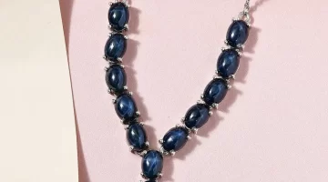 Blue Star Sapphire Necklace