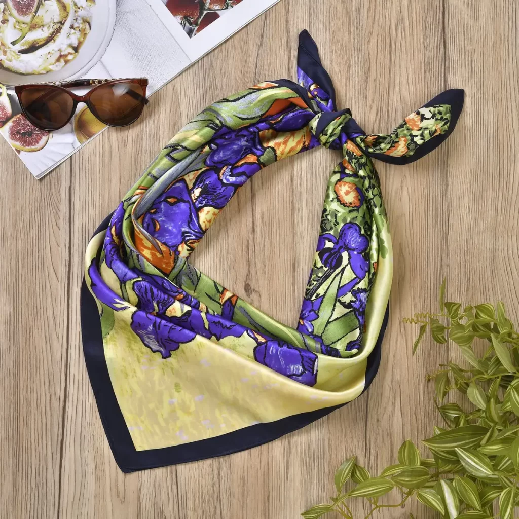 Mulberry Silk Fall Scarf