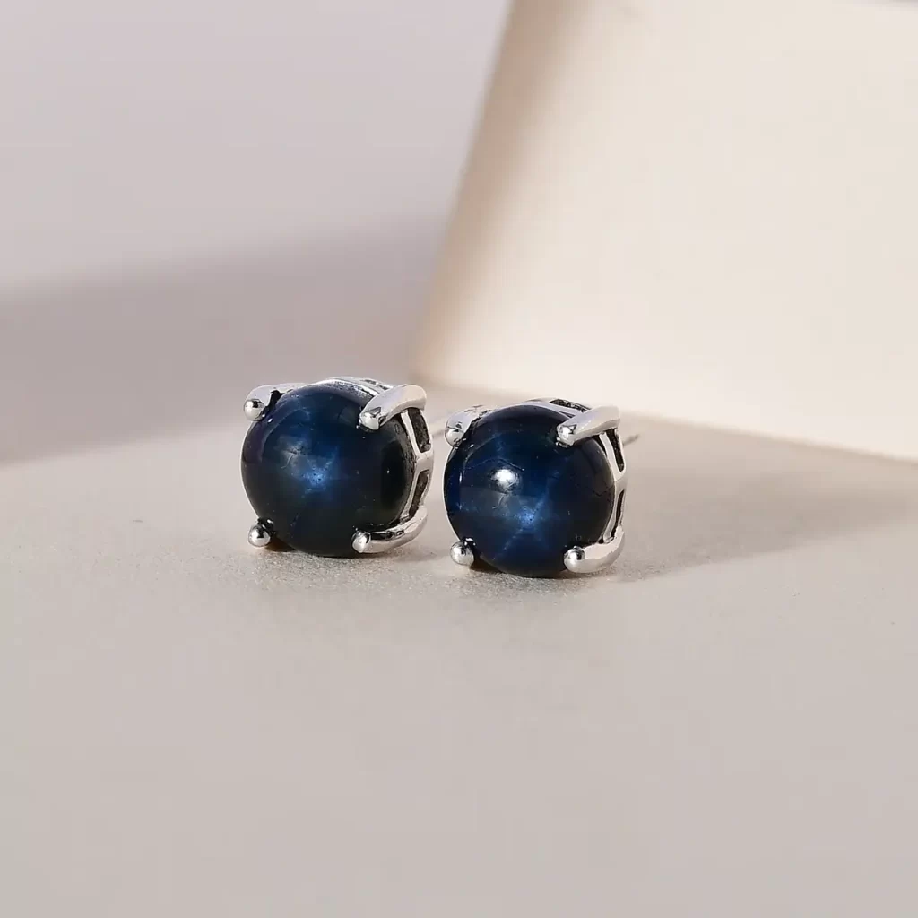 sapphire studs