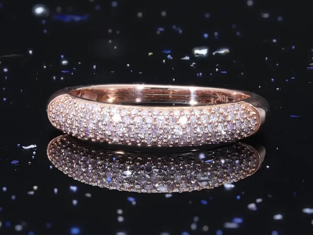 Pink Diamond Eternity Ring