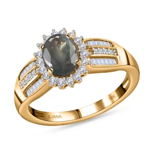 18K Yellow Gold AAA Narsipatnam Alexandrite Ring