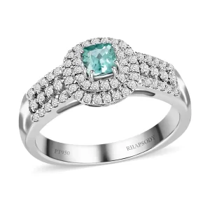 Certified Rhapsody AAAA Paraiba Tourmaline Ring